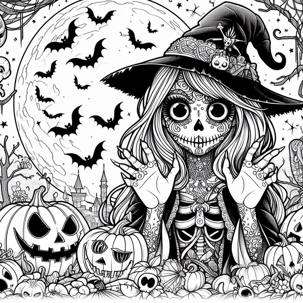 Kolorowanki Halloween (9)